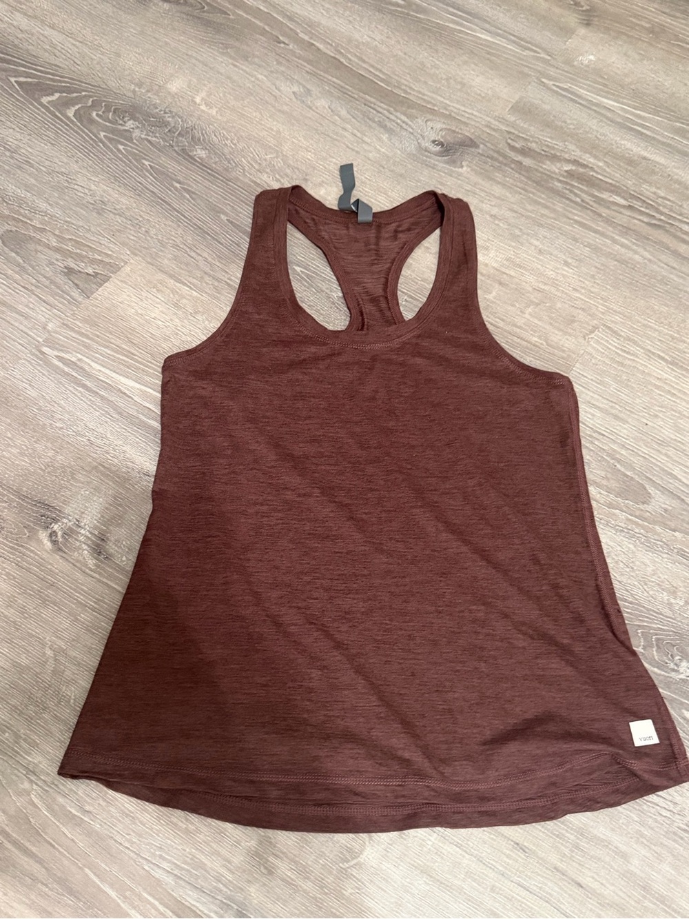 Vuori Women's Racerback Tank Top - Wine/burgundy/brown - NWOT Medium
